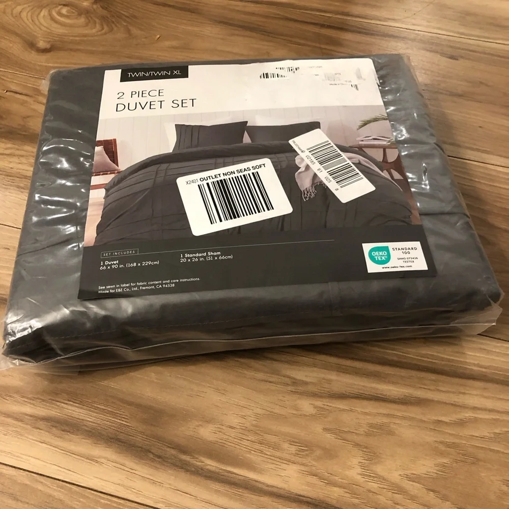 510 Design Porter Washed Pleated 2-Pc. Duvet Cover Set, Twin/Twin XL